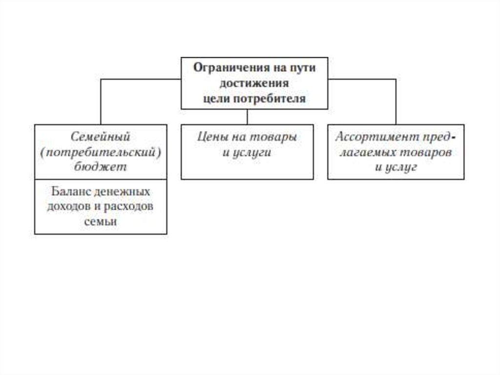 Цель потребителя