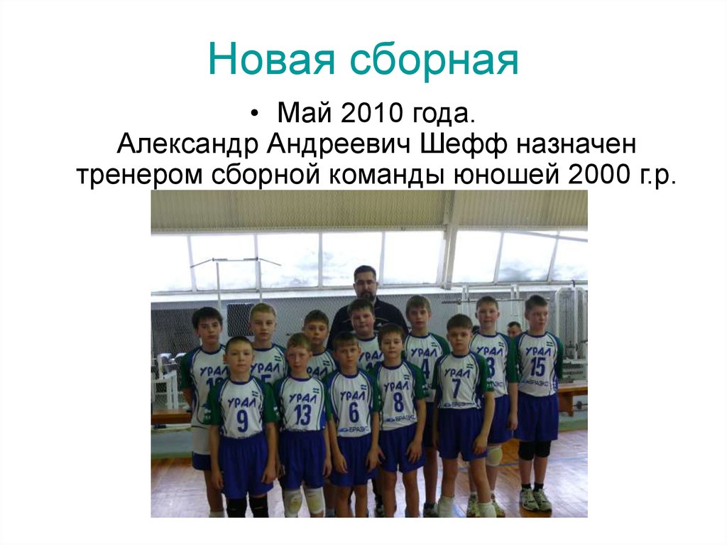 Новая сборная