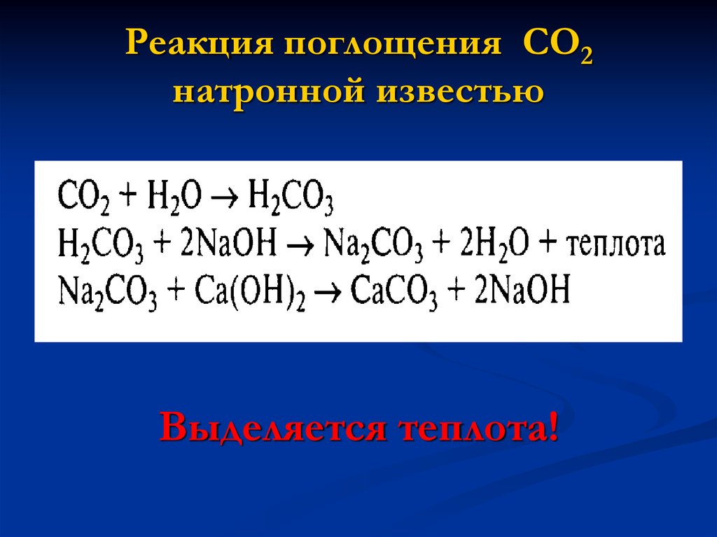 Реакция с поглощением тепла