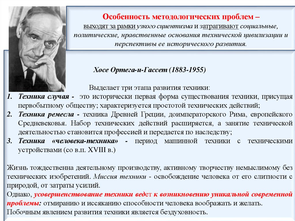 Контрольная работа: Философия Хосе Ортега-и-Гассета