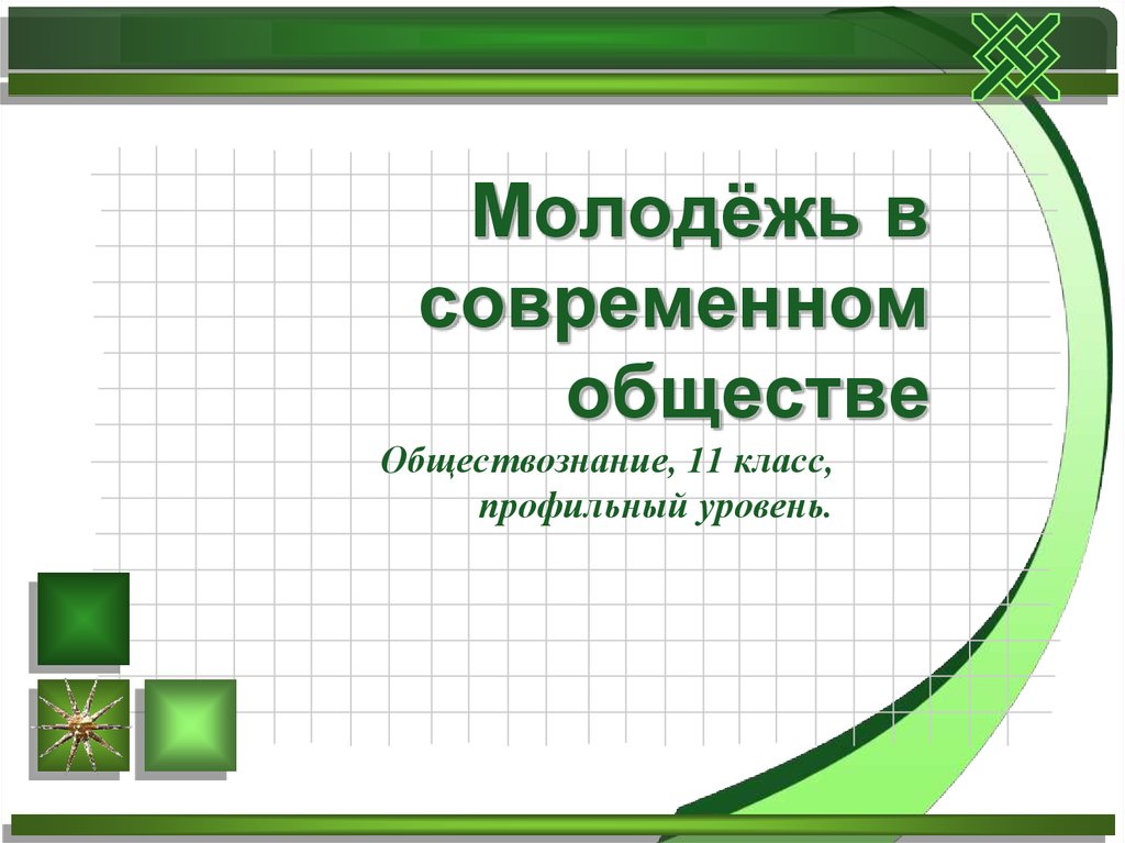 Молодежь в современном обществе презентация 11 класс боголюбов