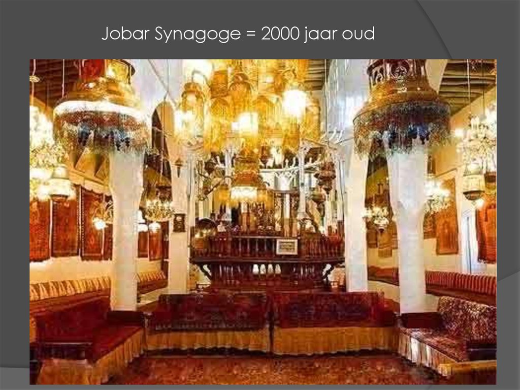 Jobar Synagoge = 2000 jaar oud
