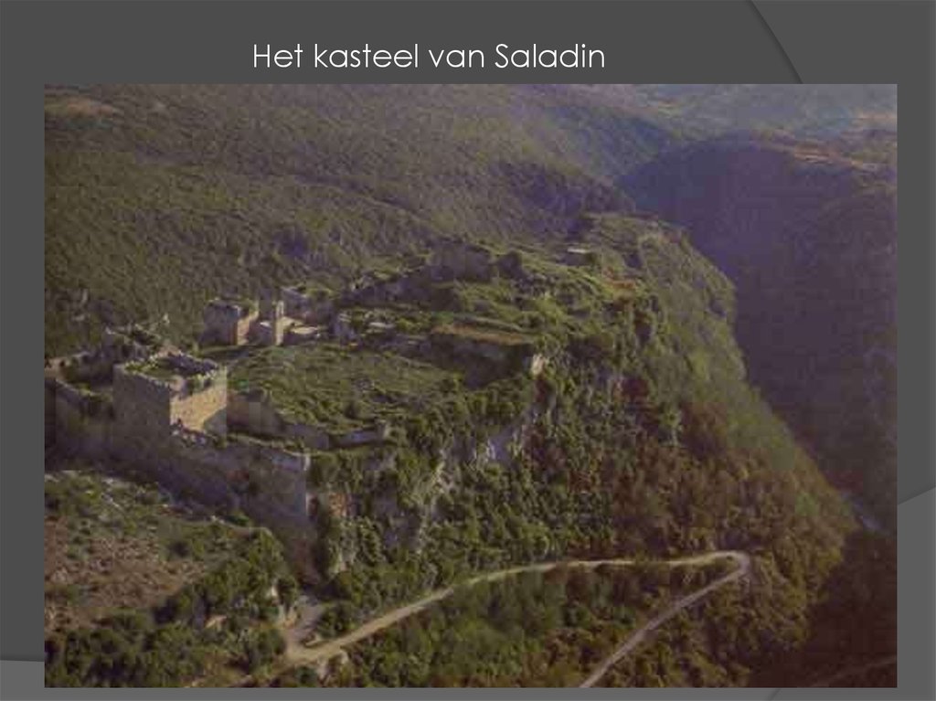 Het kasteel van Saladin