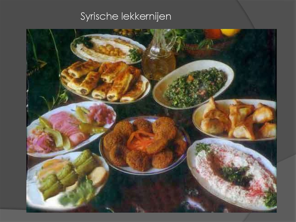 Syrische lekkernijen