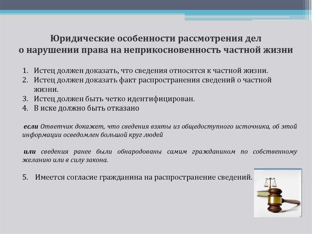 23 право на неприкосновенность частной жизни