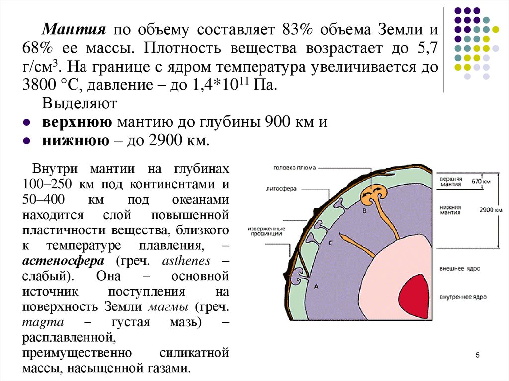 Состав мантии земной коры. Плотность ядра мантии земной коры. Давление на границе мантии и ядра. Строение верхней мантии земли. Плотность мантии земли.