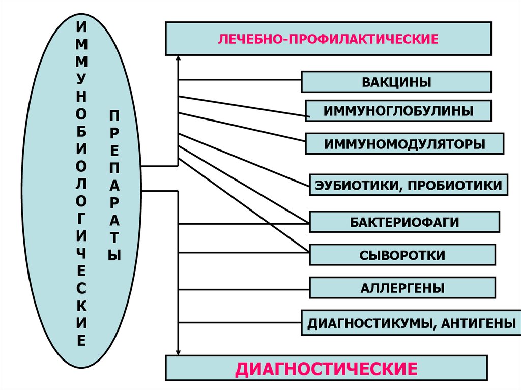 Медицинские биологические препараты схема