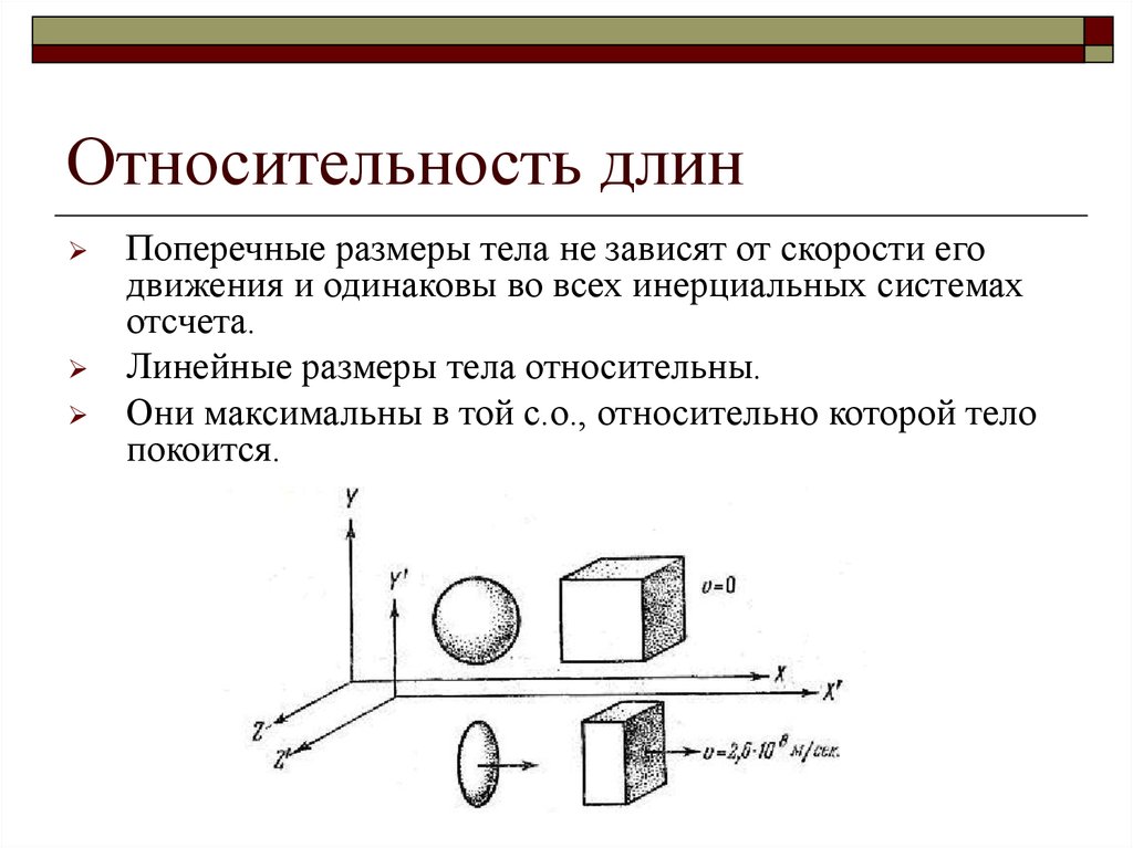 Линейный размер изображения