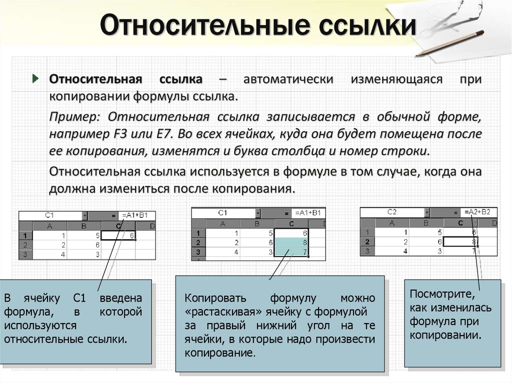 Относительные ссылки при копировании