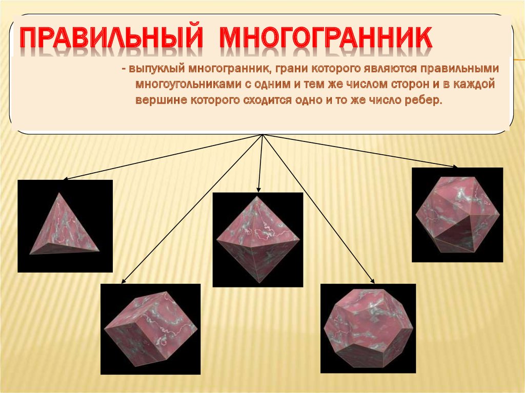 Многоугольники и многогранники 6 класс презентация