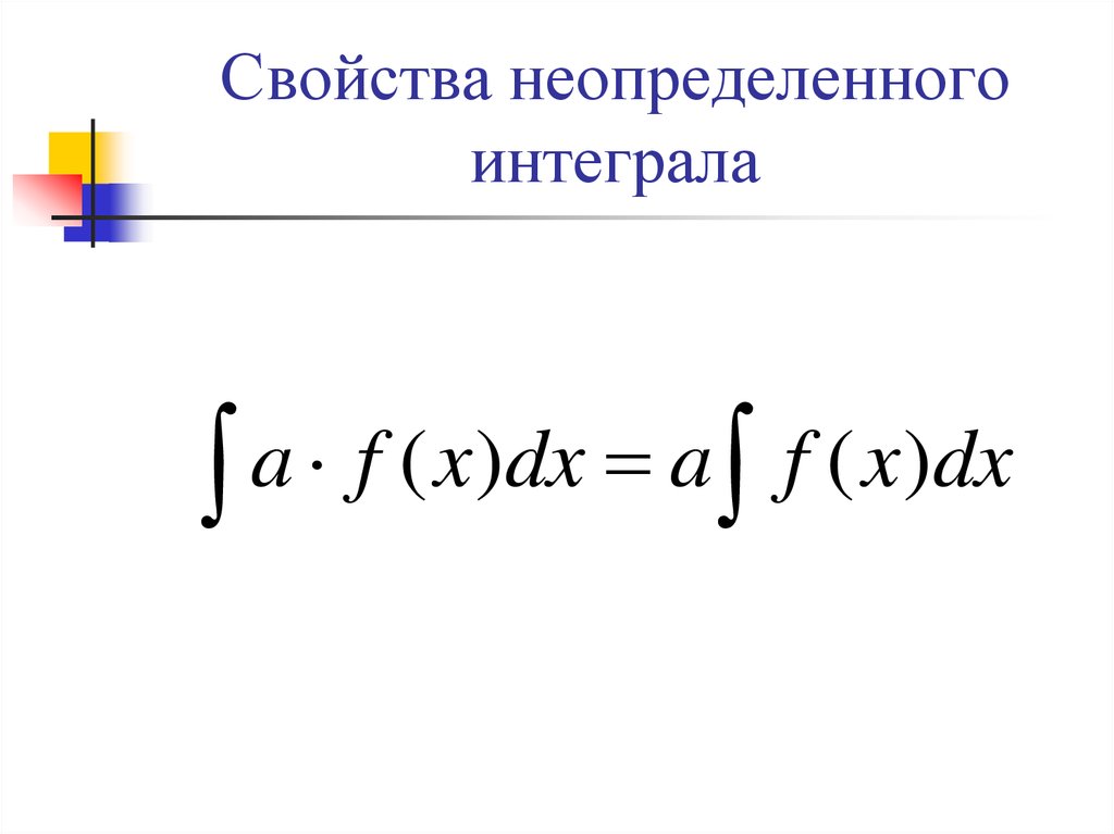 Дифференциал от неопределенного интеграла. Неопределенный интеграл. Свойства неопределенного интеграла. Войства неопределённого интеграла. Основные свойства неопределенного интеграла.