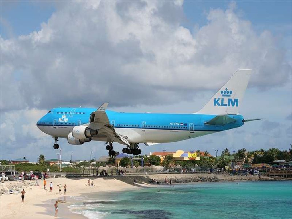 Het vliegveld van St. Maarten - презентация онлайн.