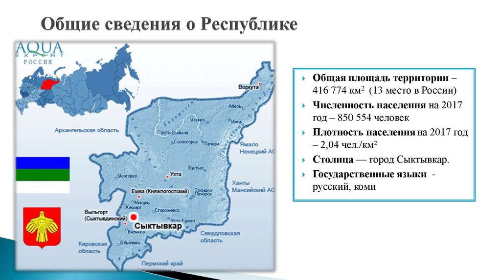 Площадь территории республики. Карта плотности населения Республики Коми. Плотность населения Республики Коми. Основные сведения о Республике Коми. Республика Коми площадь территории.