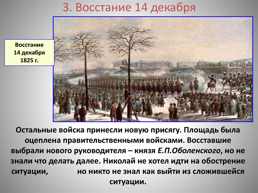 Почему в декабре 1825 г