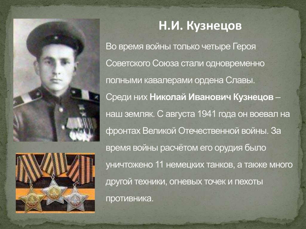 Героями советского союза стали. Николае Кузнецове кавалер ордена славы. Кузнецов Николай Иванович орден славы. Кузнецов, Николай Иванович (артиллерист). Кузнецов Николай Иванович артиллерист герой.