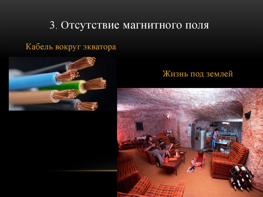 3. Отсутствие магнитного поля