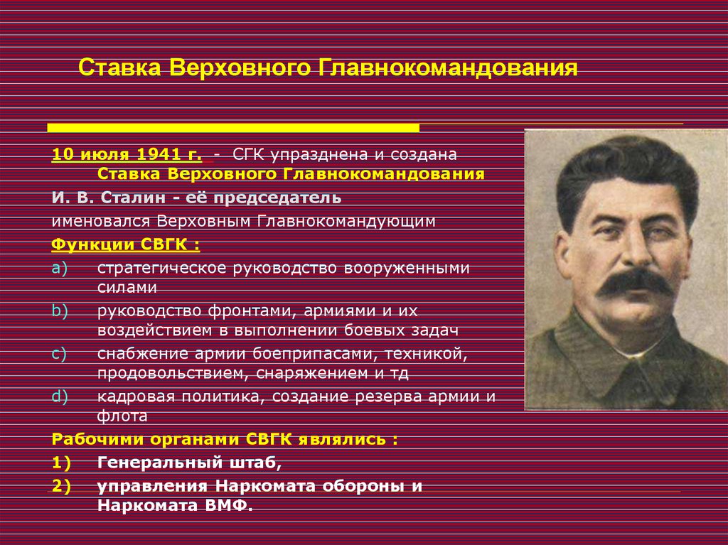 Государственный комитет обороны ссср и городские комитеты обороны презентация