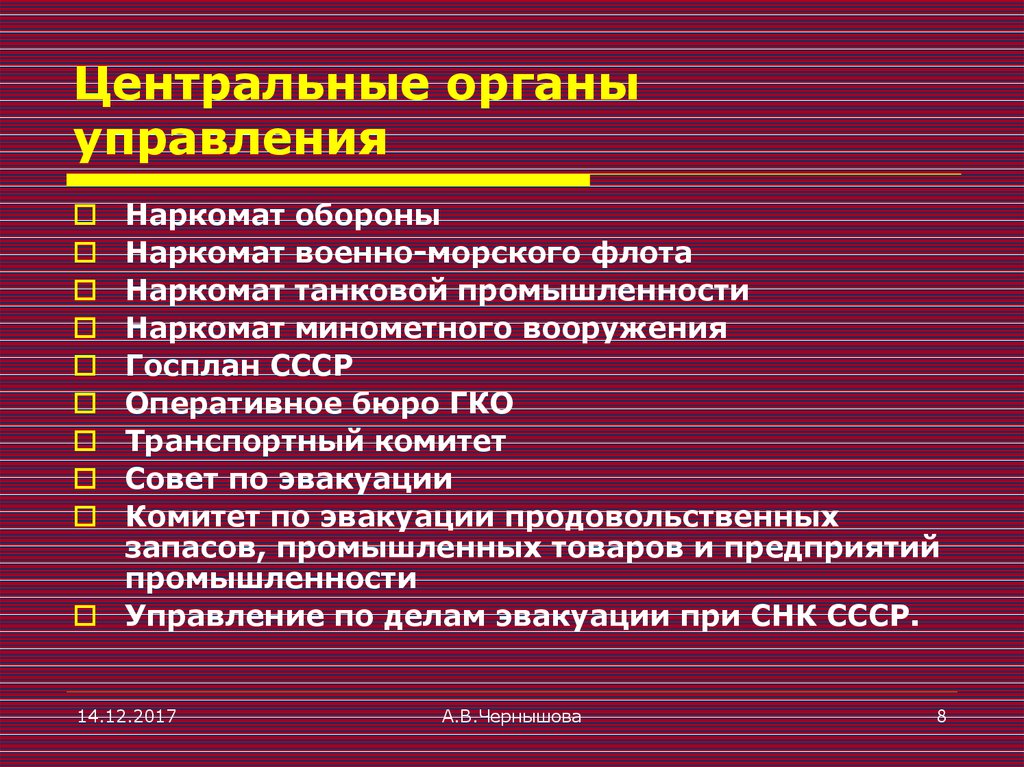 Государство и право в период вов презентация