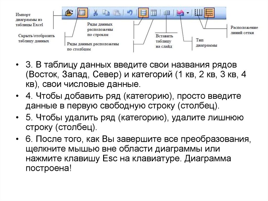 Ряд вставить. Ряд и строка.