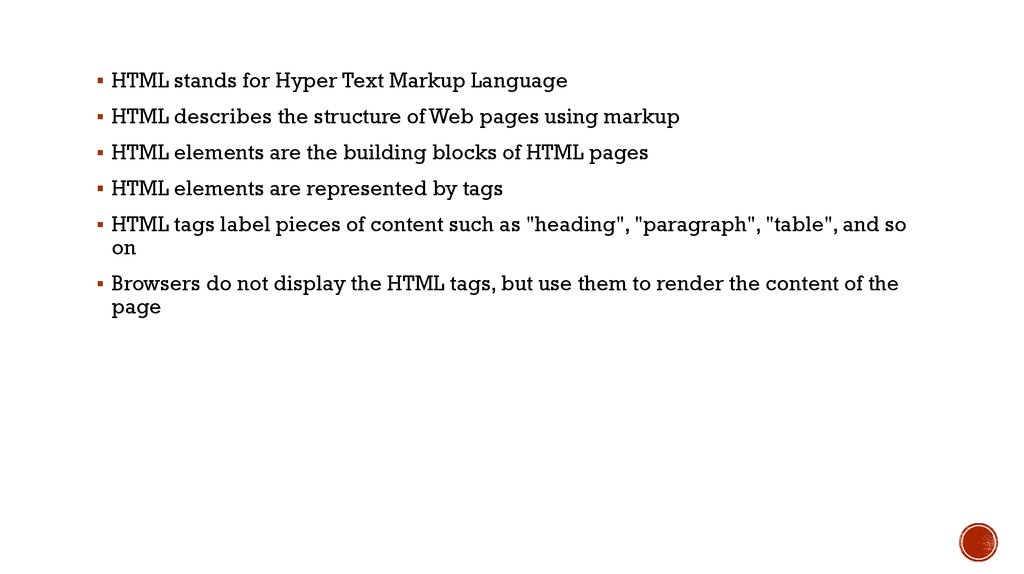 html-the-standard-markup-language-for-creating-web-pages