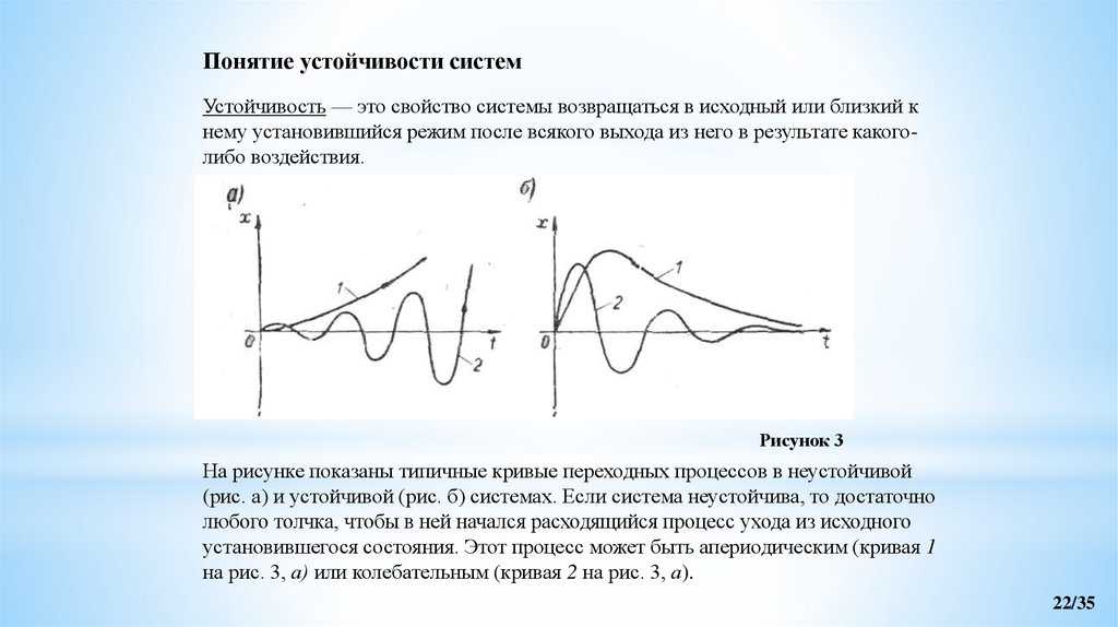 Устойчивый термин. Понятие стабильности в виде рисунка.