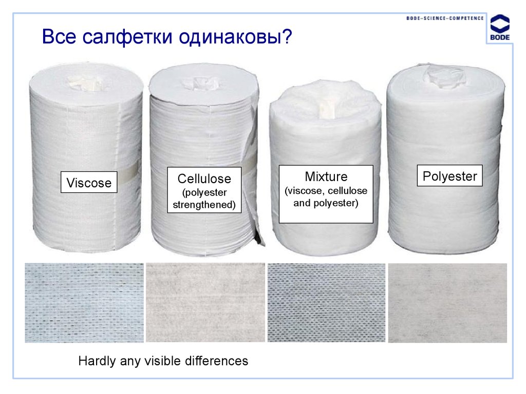 Все салфетки одинаковы?