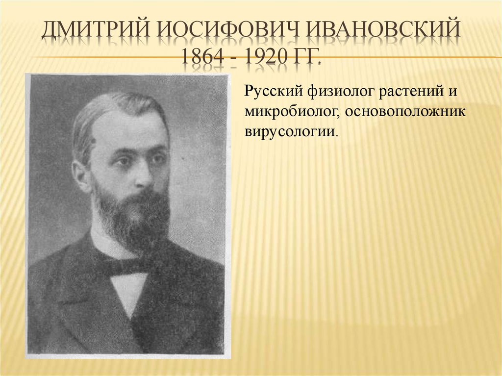 Ивановский список. Микробиолог Дмитрий Иосифович Ивановский. Ивановский д.и. (1864-1920). Дмитрий Иосифович Ивановский (1864-1920 гг.).. Дмитрий Ивановский вирусолог.