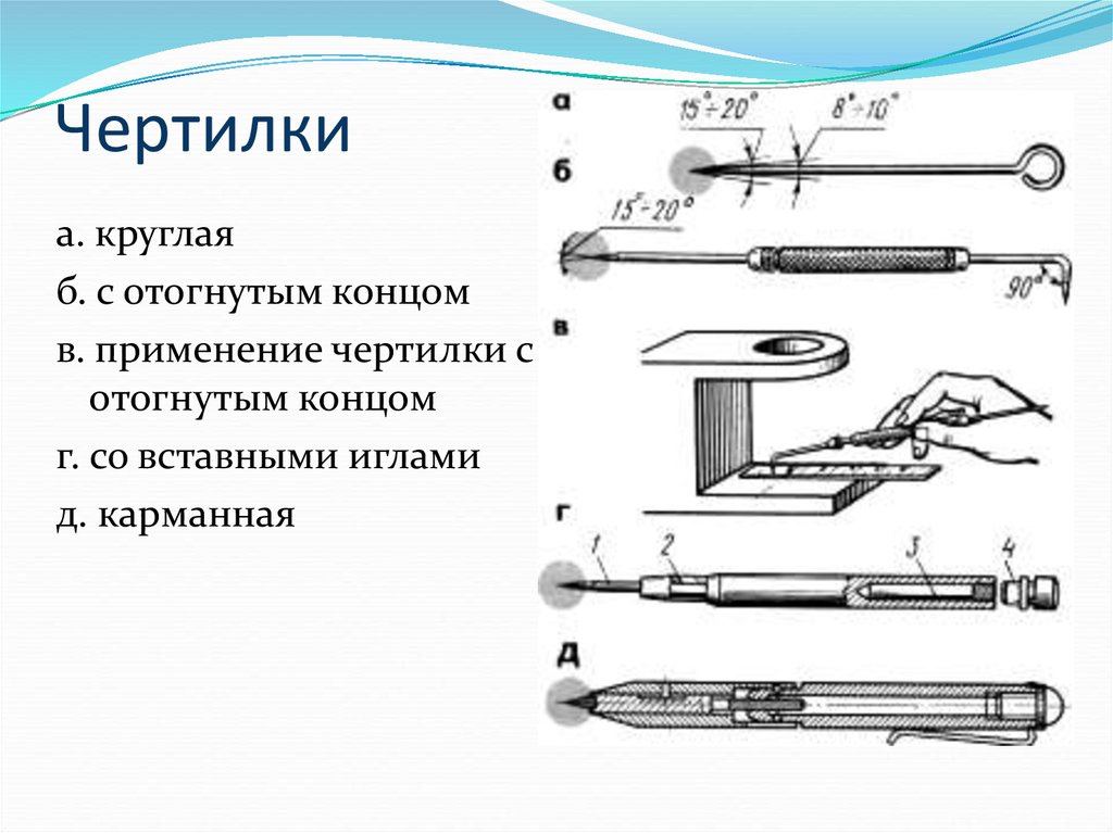 См сложенный вид. Карманная чертилка. Виды чертилок. Назначение чертилки с отогнутым концом. Чертилка по металлу виды.