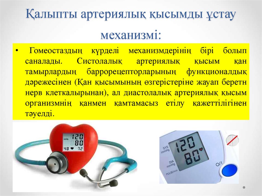 Артериялық гипертензия презентация қазақша