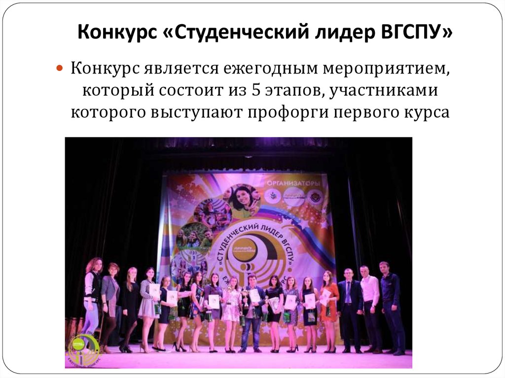 Конкурс «Студенческий лидер ВГСПУ»