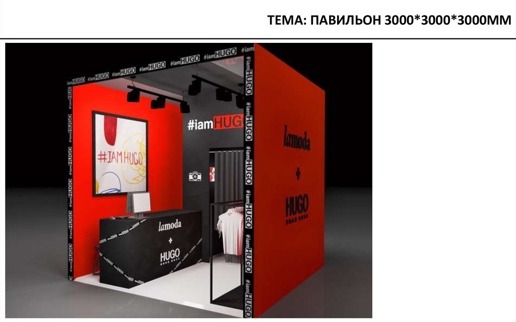 Тема: павильон 3000*3000*3000мм