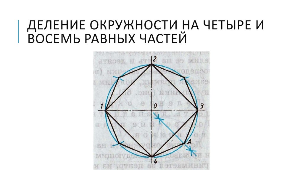 Как разделить круг на 4 части. Деление окружности на 8 частей. Деление окружности на 4. Деление окружности на 4 части. Геометрические построения деление окружности на равные части.