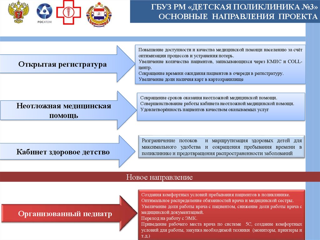 Создание новой модели медицинской организации оказывающей первичную медико санитарную помощь проект