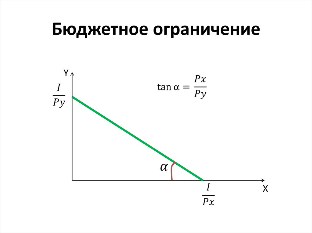 Бюджетное ограничение