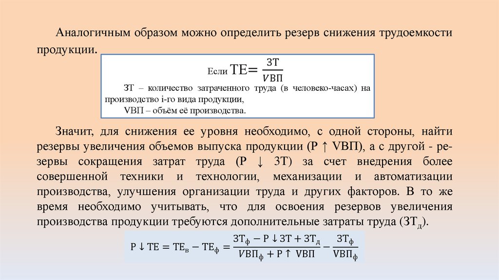 Сокращение резервов