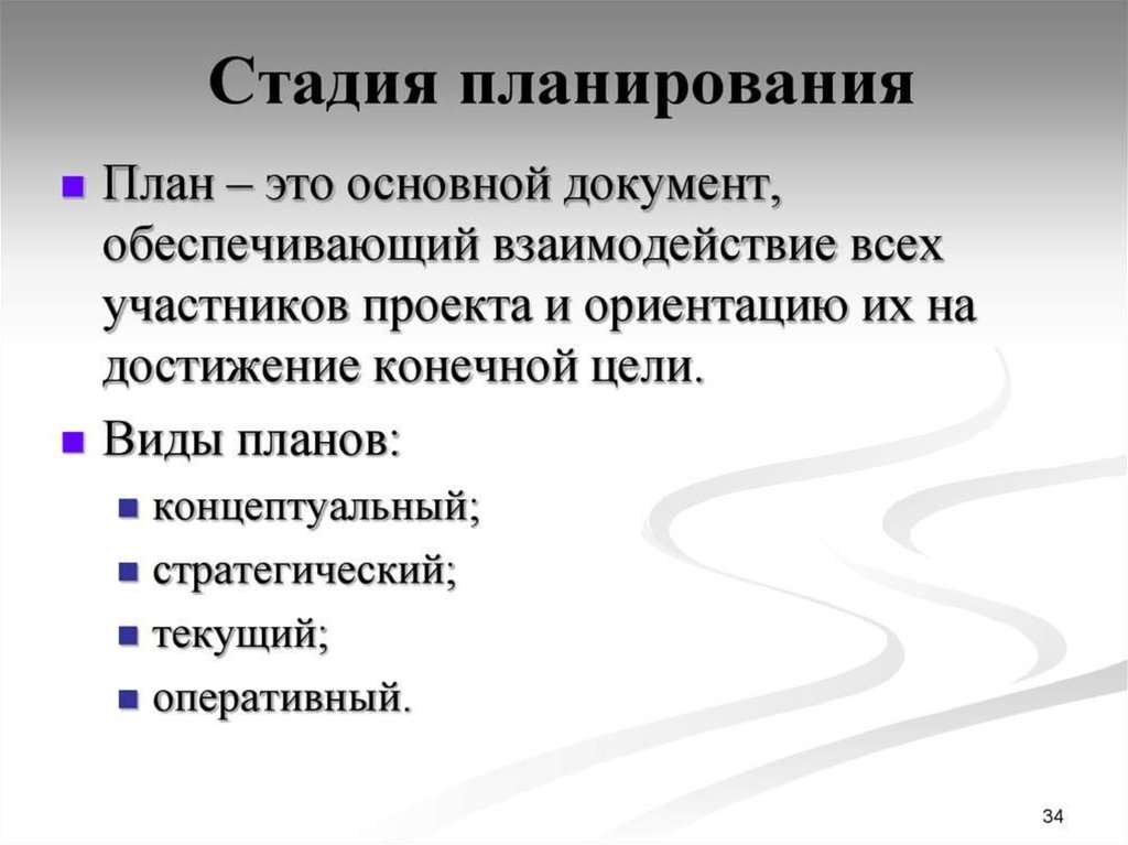 Жизненный цикл проекта презентация