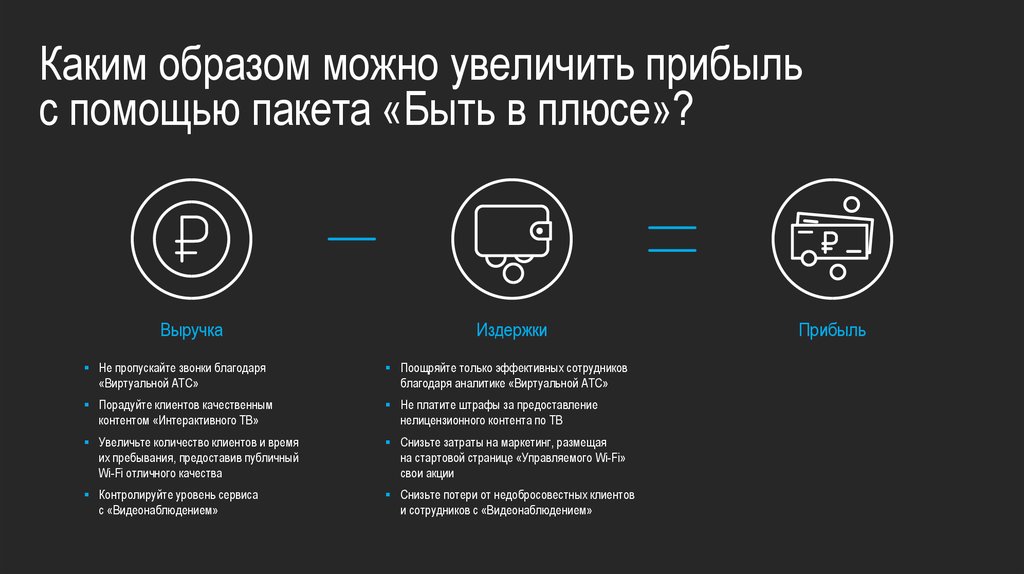 Можно увеличить с помощью. Какими способами можно увеличить прибыль. Быть в плюсе. Преимущество пакета быть в плюсе. Посредством каких способов можно увеличить объем.