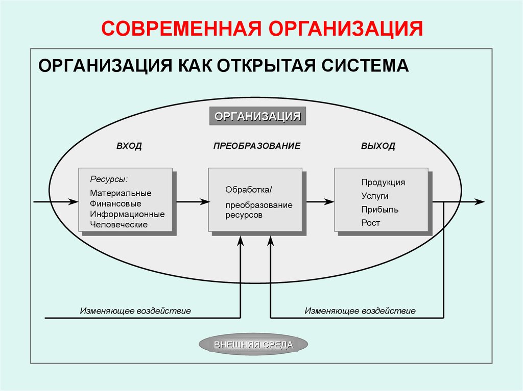 Организация и изображение внешнего пространства что это