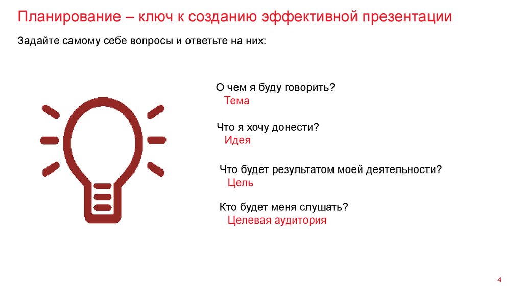 По каким правилам создается эффективная презентация сдо