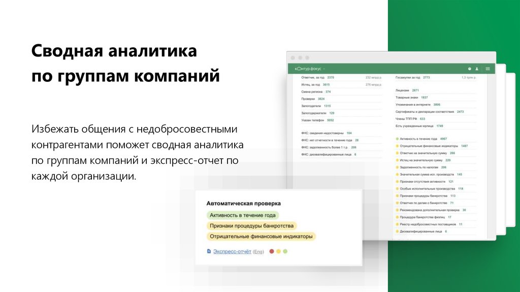 Быстрая проверка контрагентов. Неблагонадежный контрагент.