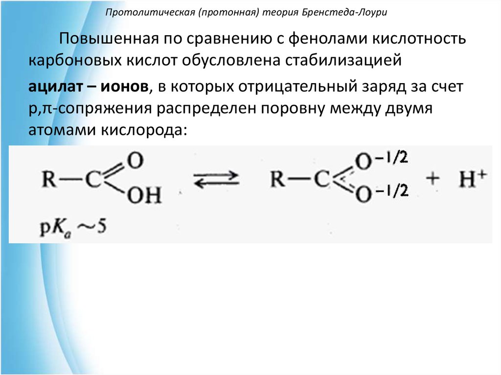 Основность кислот