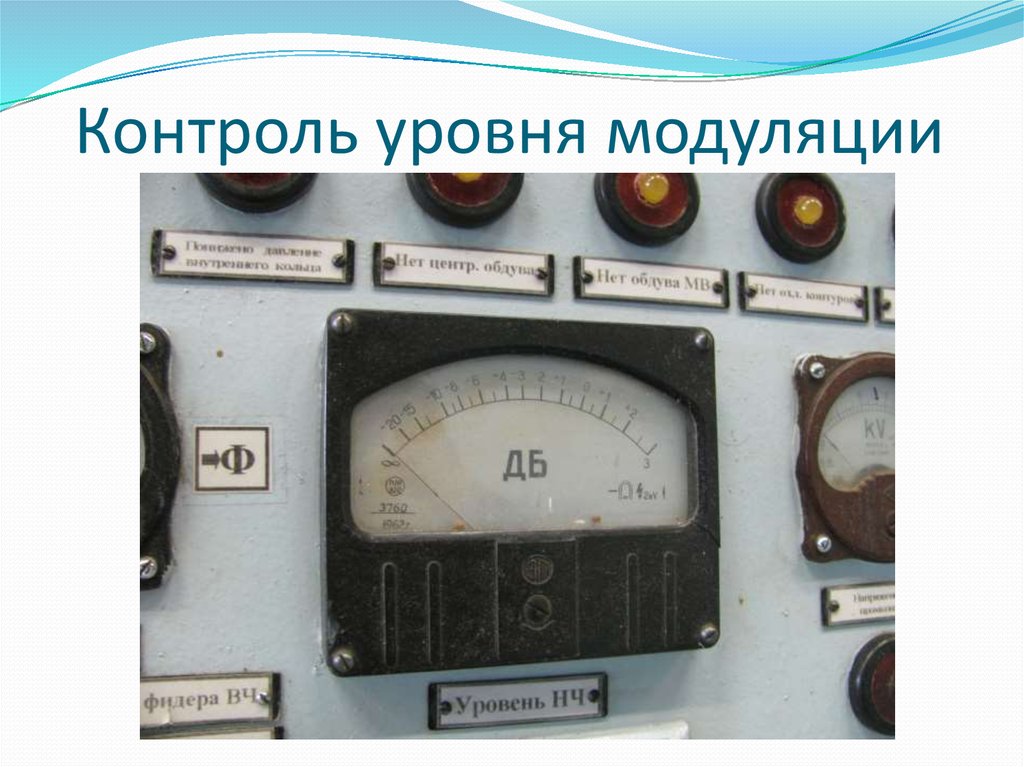 Контроль уровня модуляции