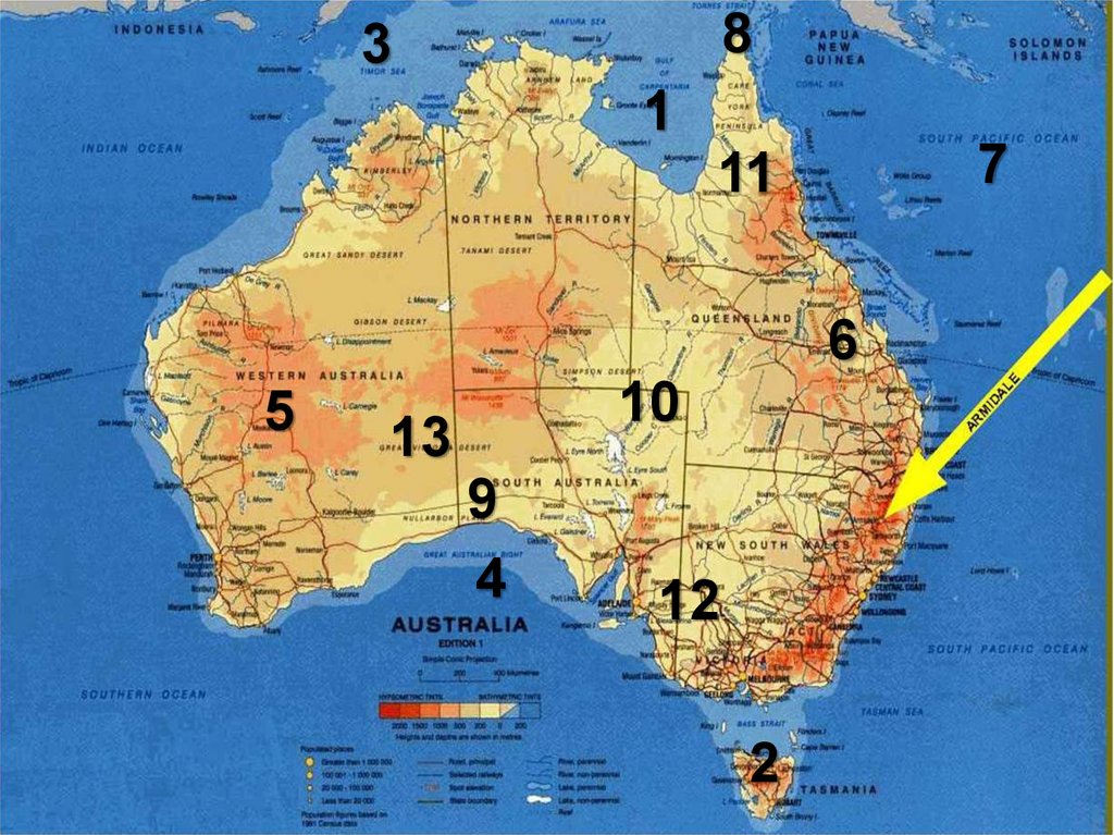 Любая из точек австралии. Расположение Австралии. Карта Австралии географическая. Крайние точки Австралии на карте. Физическая карта Австралии.