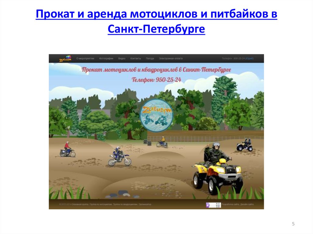 Прокат и аренда мотоциклов и питбайков в Санкт-Петербурге