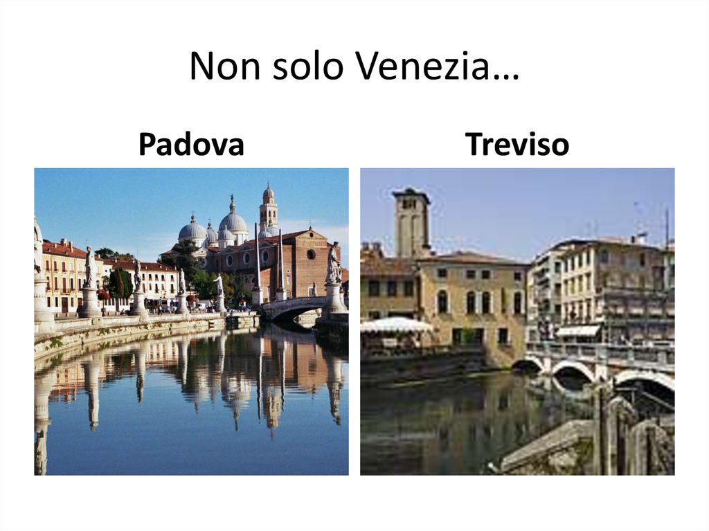 Non solo Venezia…