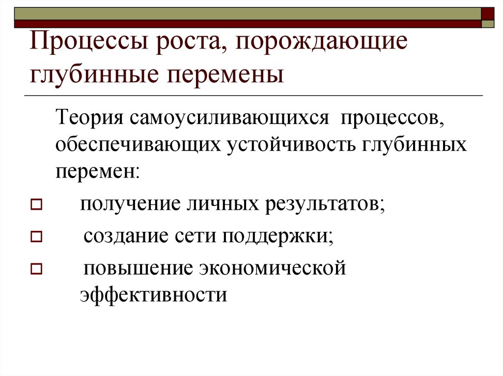 Процесс ростов. Процесс роста. Порождающая процедура. Порождающая и порожденная функция программы.