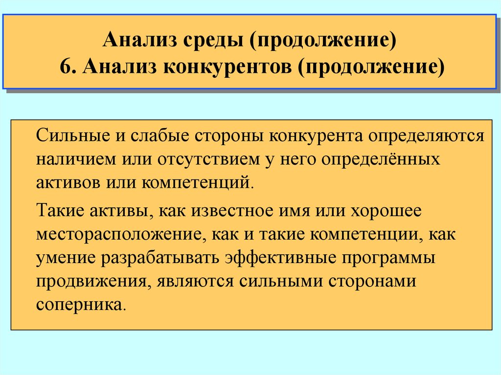 Определяется наличием. Анализ окружения библиотеки. Анализ шести сил. Анализ на ,6. Давление со стороны конкурентов.