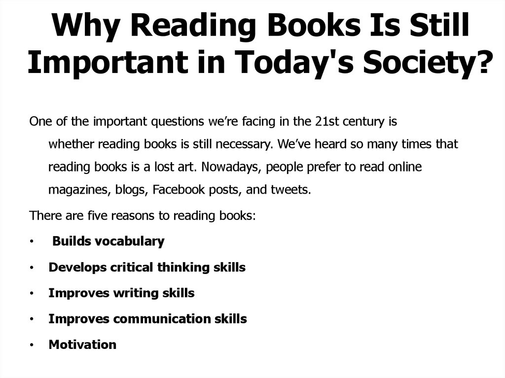 Image result for why do we need to read