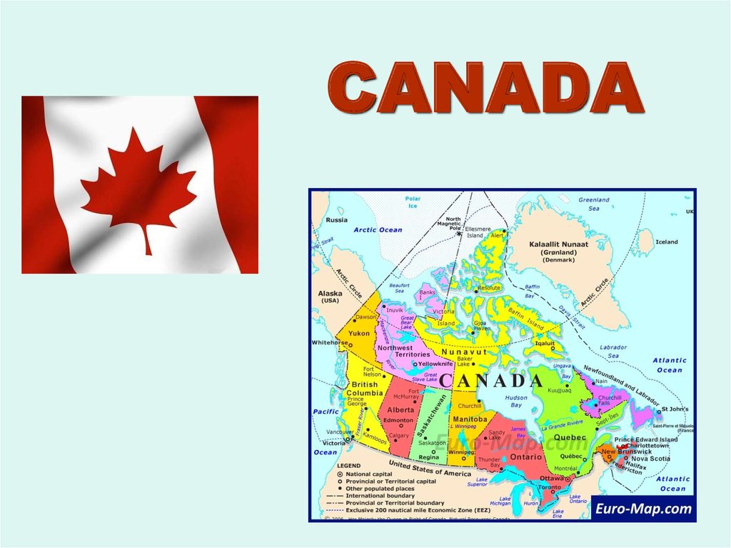 Презентация о канаде 2 класс