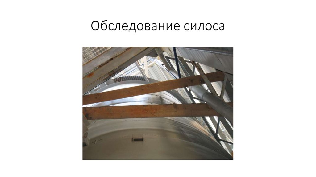Обследование силоса